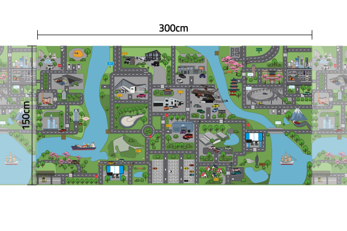 indivitara® Premium Art Play Carpet Tuning Edition– Premium Self-Adhesive Microfiber Fabric – Sold by the Meter